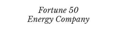 Fortune 50 Energy Company