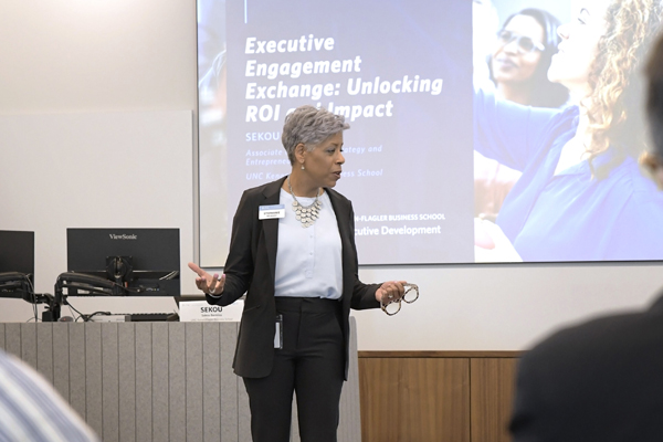 Female speaker